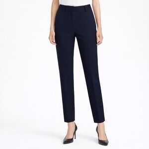 Apiece Apart Blue High Rise Cropped Skinny Ankle Slit Pants Women’s Size 0